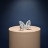 The Monarch Filigree Butterfly Sparkle Ring
