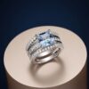 The Royal Princess-Cut Ring