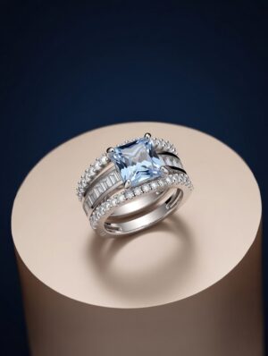The Royal Princess-Cut Ring