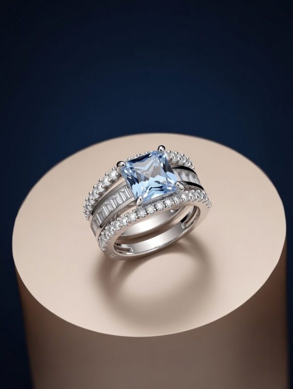 The Royal Princess-Cut Ring