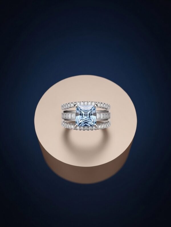 The Royal Princess-Cut Ring