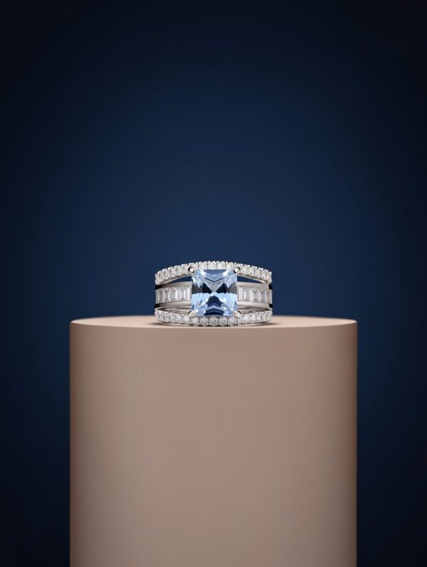 The Royal Princess-Cut Ring
