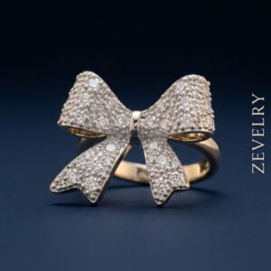 Colette Bow Statement Ring Main Colette Bow Statement Ring