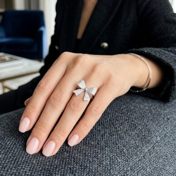 Colette Bow Statement Ring