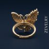 Zevelry Aurelia Butterfly Ring Back View Zevelry-Aurelia-Butterfly-Ring-Back-View