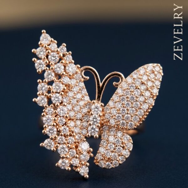 Zevelry Aurelia Butterfly Ring Close Up Zevelry-Aurelia-Butterfly-Ring-Close-Up