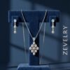 Zevelry Daisy Ocean Pendant Set T stand Zevelry-Daisy-Ocean-Pendant-Set-T-stand