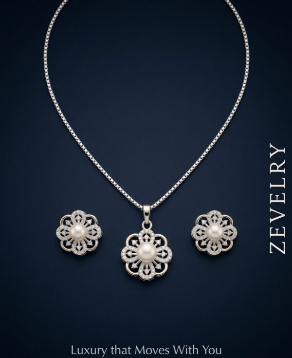 Zevelry Flora Pearl Pendant Set Main Zevelry-Flora-Pearl-Pendant-Set-Main