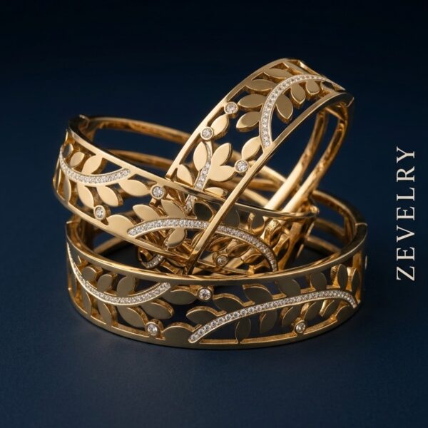 Zevelry Maya Leaf Bangle Bracelet Bundle Zevelry-Maya-Leaf-Bangle-Bracelet-Bundle