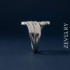 ZevelryCelestia Luxe Wrap Ring Ring Side View ZevelryCelestia-Luxe-Wrap-Ring-Ring-Side-View