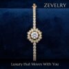 Luxury Gold Zircon Bracelet for Women Elegant Crown Design Bracelet ZEVELRY Main Luxury Gold Zircon Bracelet for Women Elegant Crown Design Bracelet ZEVELRY Main