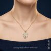 Gold Stainless Steel Flower Pendant Necklace for Women – Verdelle Bloom Pendant ZEVELRY MW Gold Stainless Steel Flower Pendant Necklace for Women – Verdelle Bloom Pendant ZEVELRY