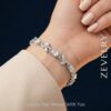 Seraphine Vine Bracelet – Luxury Silver Zircon Chain Bracelet for Women ZEVELRY MW Seraphine Vine Bracelet – Luxury Silver Zircon Chain Bracelet for Women ZEVELRY