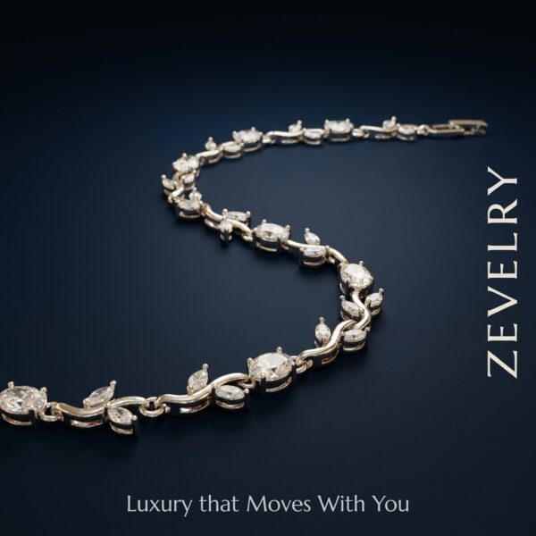 Seraphine Vine Bracelet – Luxury Silver Zircon Chain Bracelet for Women ZEVELRY Main Seraphine Vine Bracelet – Luxury Silver Zircon Chain Bracelet for Women ZEVELRY