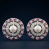 Silver Pearl Stud Earrings for Women Luxury Zircon Halo Earrings ZEVELRY Main Silver-Pearl-Stud-Earrings-for-Women-Luxury-Zircon-Halo-Earrings-ZEVELR